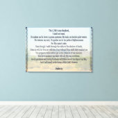 Psalm 23 leinwanddruck (Insitu (Holzboden))