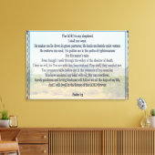 Psalm 23 leinwanddruck (Insitu (Wohnzimmer))