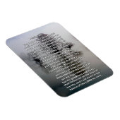 Psalm 23 Leuchtender See Religious Magnet (Rechte Seite)