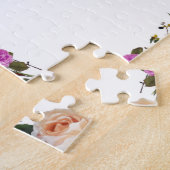Psalm 23 Lila Blumengrenzen, Puzzle (Seite)