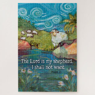 Psalm 23, Lord is my Shepherd Puzzle