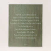 Psalm 23, Lord, Wood Pattern, 520 Stk., Hard Puzzl Puzzle (Vertikal)