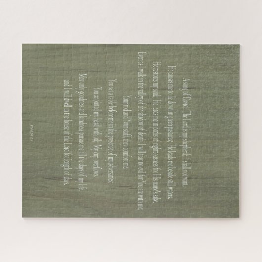 Psalm 23, Lord, Wood Pattern, 520 Stk., Hard Puzzl Puzzle (Horizontal)