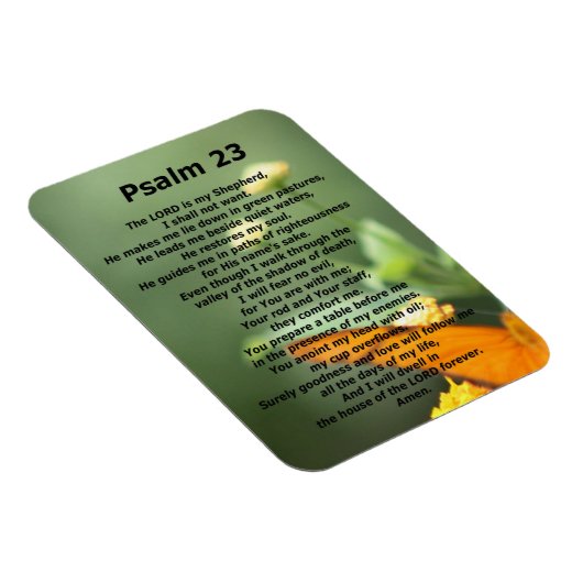 Psalm 23 magnet (Rechte Seite)