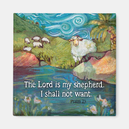 Psalm 23 Magnet, Der Herr ist mein Hirte Magnet