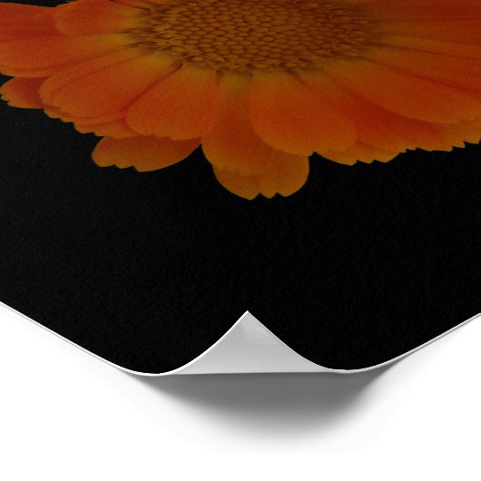 Psalm 23 mit einem Calendula-Rahmen Poster (Ecke)