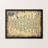 Psalm 23 mit Lamm Puzzle (Horizontal)