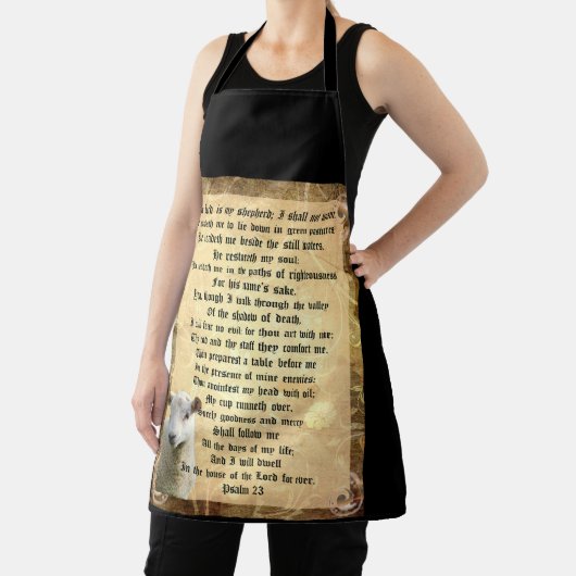 Psalm 23 mit Lamm Schürze (InSitu)