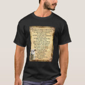 Psalm 23 mit Lamm T-Shirt (Vorderseite)