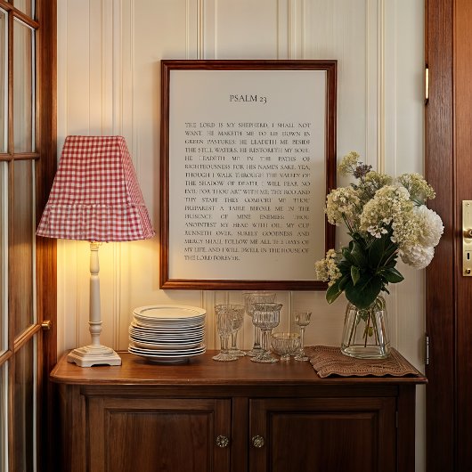 Psalm 23 Moderne Christliche Kunst Poster