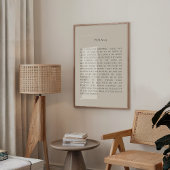 Psalm 23 Moderne Christliche Kunst Poster