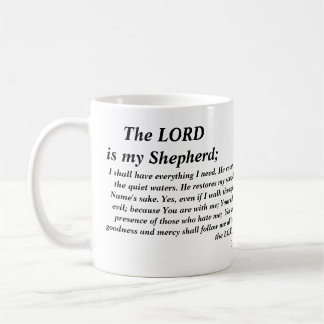 Psalm 23 - moderne Version Tasse