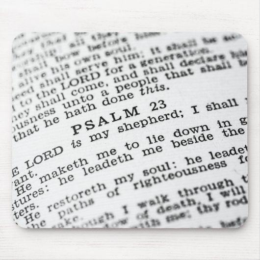 Psalm 23 mousepad (Vorne)