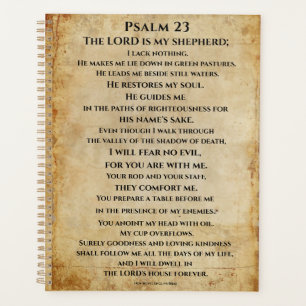 Psalm 23 {NHEB-Version.} Planer