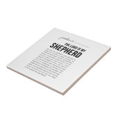 Psalm 23 NKJV Der Herr ist mein Hirte Fliese (Seite)