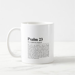 Psalm 23 NKJV Der Herr ist mein Hirte Kaffeetasse
