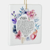 Psalm 23 NKJV Der Herr ist mein Hirte Keramikornament (Rechts)