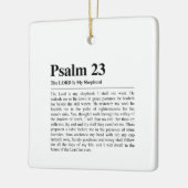 Psalm 23 NKJV Der Herr ist mein Hirte Keramikornament (Links)