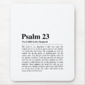 Psalm 23 NKJV Der Herr ist mein Hirte Mousepad (Vorne)