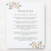 Psalm 23 NKJV Der Herr ist mein Hirte Mousepad (Vorne)