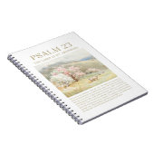 Psalm 23 NKJV Der Herr ist mein Hirte Notizblock (Rechte Seite)