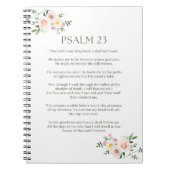 Psalm 23 NKJV Der Herr ist mein Hirte Notizblock (Vorderseite)