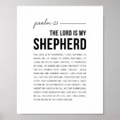 Psalm 23 NKJV Der Herr ist mein Hirte Poster (Vorne)