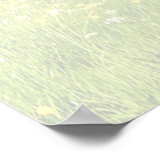 Psalm 23 nur auf Hebräisch Poster (Ecke)