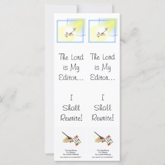 Psalm 23 Parody für Schriftsteller - Doppeltes Les