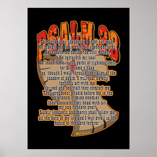 Psalm 23 poster (Vorne)