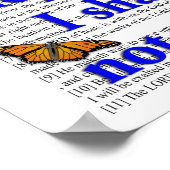 Psalm 23 poster (Ecke)