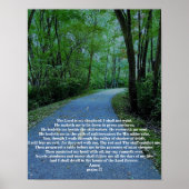 PSALM 23 POSTER (Vorne)