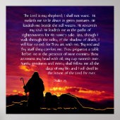 Psalm 23 poster (Vorne)