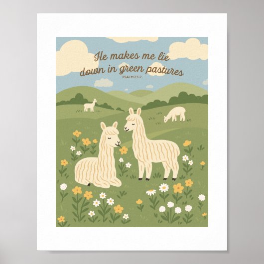 Psalm 23 poster (Vorne)