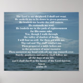 PSALM 23 POSTER (Vorne)