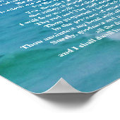 PSALM 23 POSTER (Ecke)