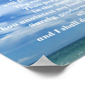 PSALM 23 POSTER (Ecke)