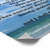 PSALM 23 POSTER (Ecke)