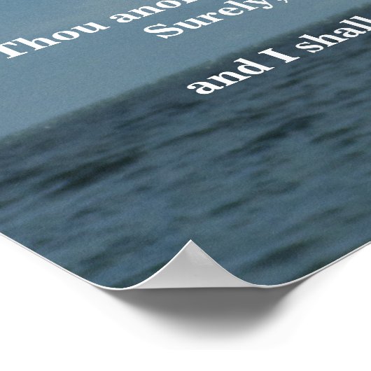 PSALM 23 POSTER (Ecke)