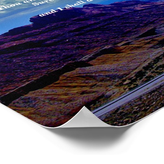 PSALM 23 POSTER (Ecke)