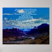 PSALM 23 POSTER (Vorne)