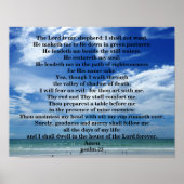 PSALM 23 POSTER (Vorne)