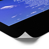 PSALM 23 POSTER (Ecke)