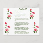 Psalm 23 postkarte (Vorderseite)