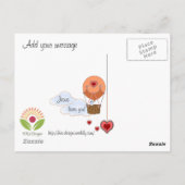 Psalm 23 Postkarte (Rückseite)