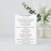 Psalm 23 postkarte (Stehend Vorderseite)