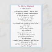 Psalm 23 postkarte (Vorderseite)