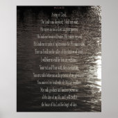 Psalm 23 Print, David, Value Poster Paper (Matte) (Vorne)