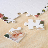 Psalm 23, Rose Blume, Herausforderung Puzzle leich (Seite)