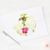 Psalm 23 runder aufkleber (Umschlag)